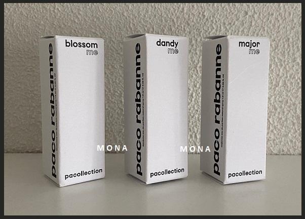 Pacollection set 3 niche parfum samples proefjes testers, Verzenden, Nieuw