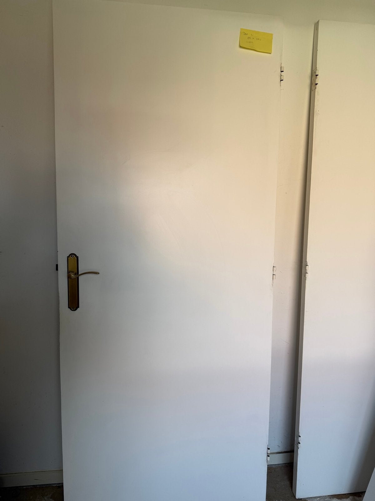 Partij stompe binnendeuren - 201,5x78 - 201,5x83, Ophalen, Gebruikt, 80 tot 100 cm, Binnendeur