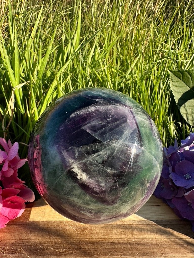 Mega fluoriet bol van 12,5 cm, Ophalen of Verzenden