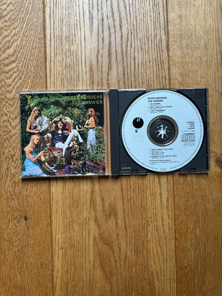 CD Peter Bardens (Camel; Them)  'The Answer'., Cd's en Dvd's, Verzenden, Gebruikt, Poprock