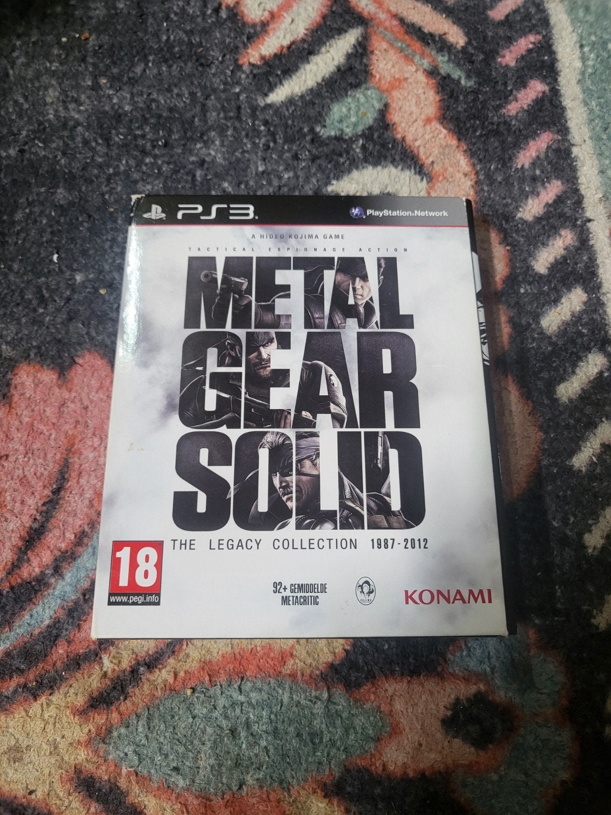 Metal Gear Solid the Legacy Collection ps3, Avontuur en Actie, Vanaf 18 jaar, 1 speler, Ophalen of Verzenden