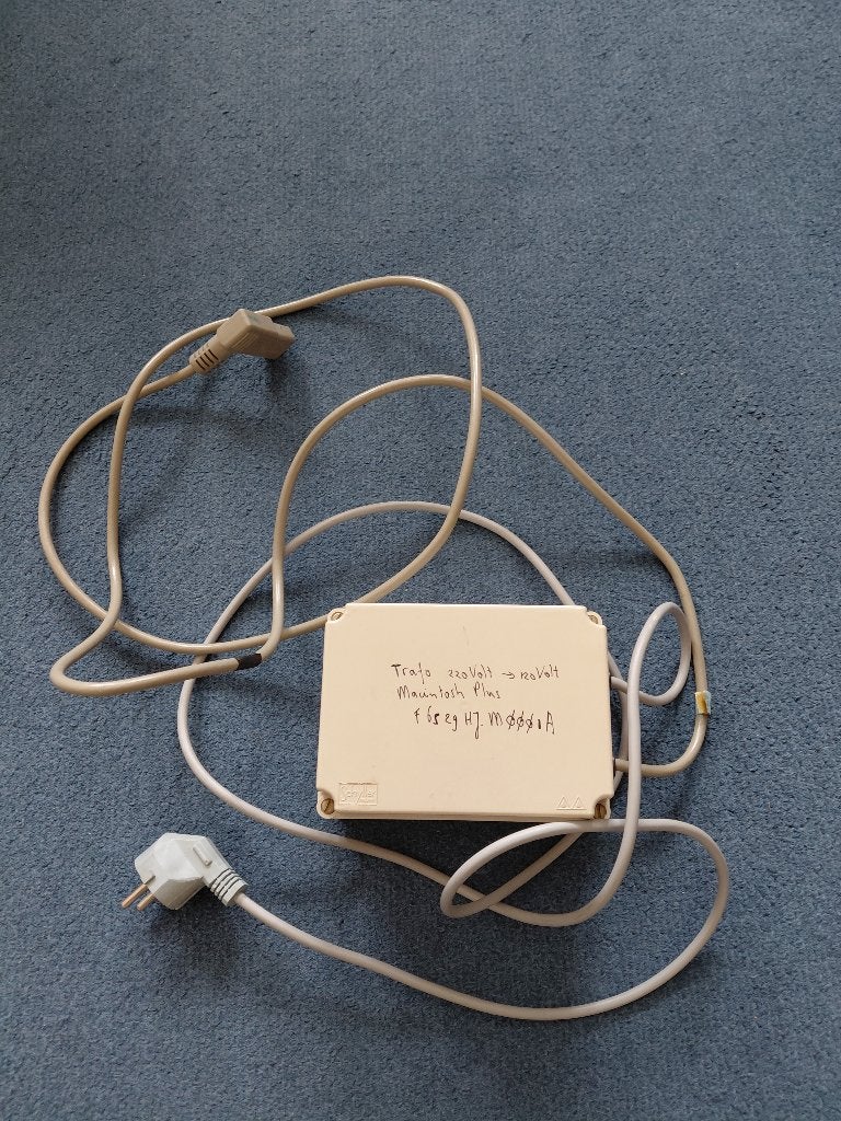 Trafo voor Amerikaanse Macintosh Plus (220 volt -> 110 volt), Ophalen of Verzenden, Vintage computer
