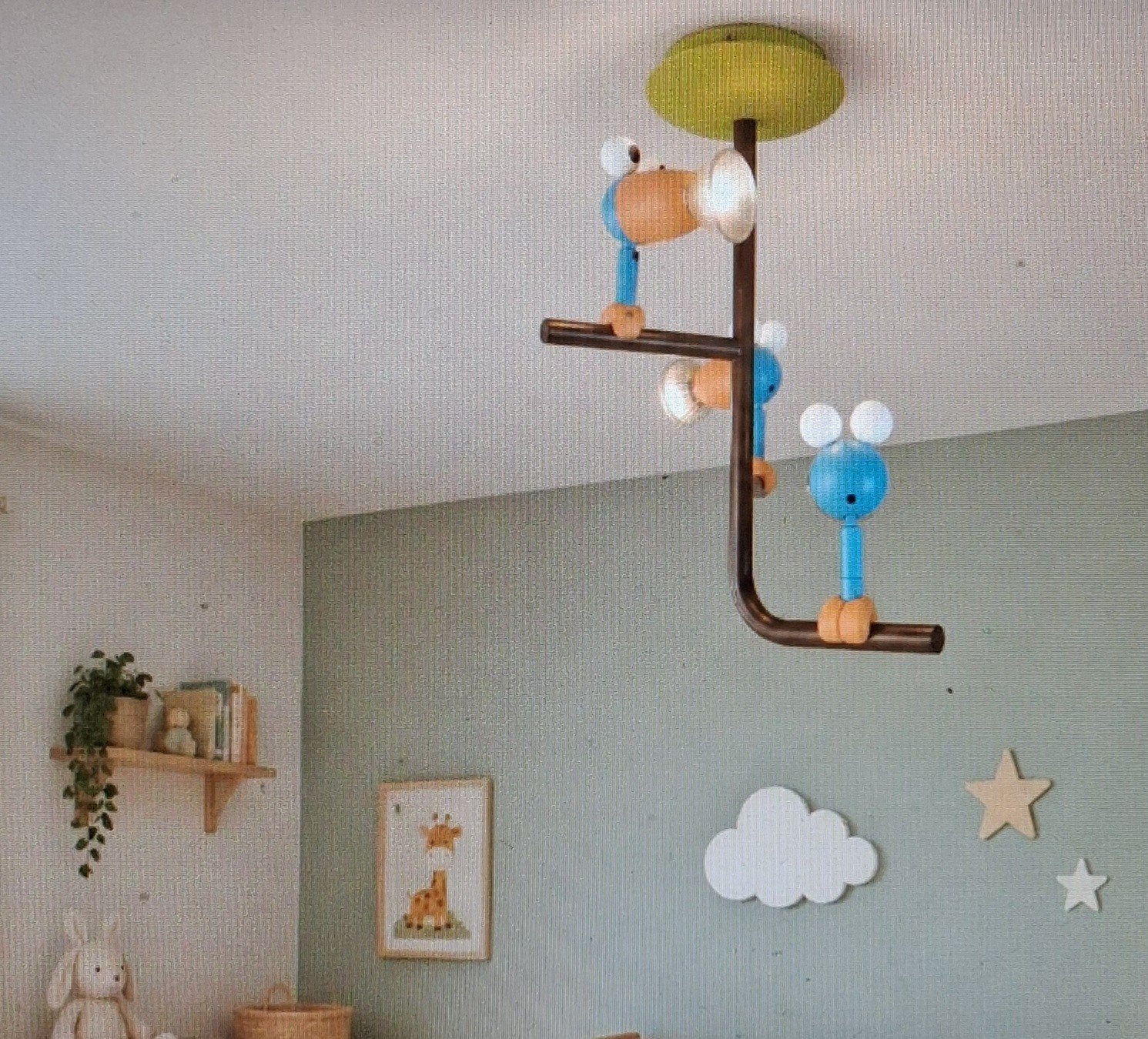 Plafondlamp.  Philips. Birdy.  * Zie tekst., Kinderen en Baby's, Kinderkamer | Inrichting en Decoratie, Ophalen, Zo goed als nieuw