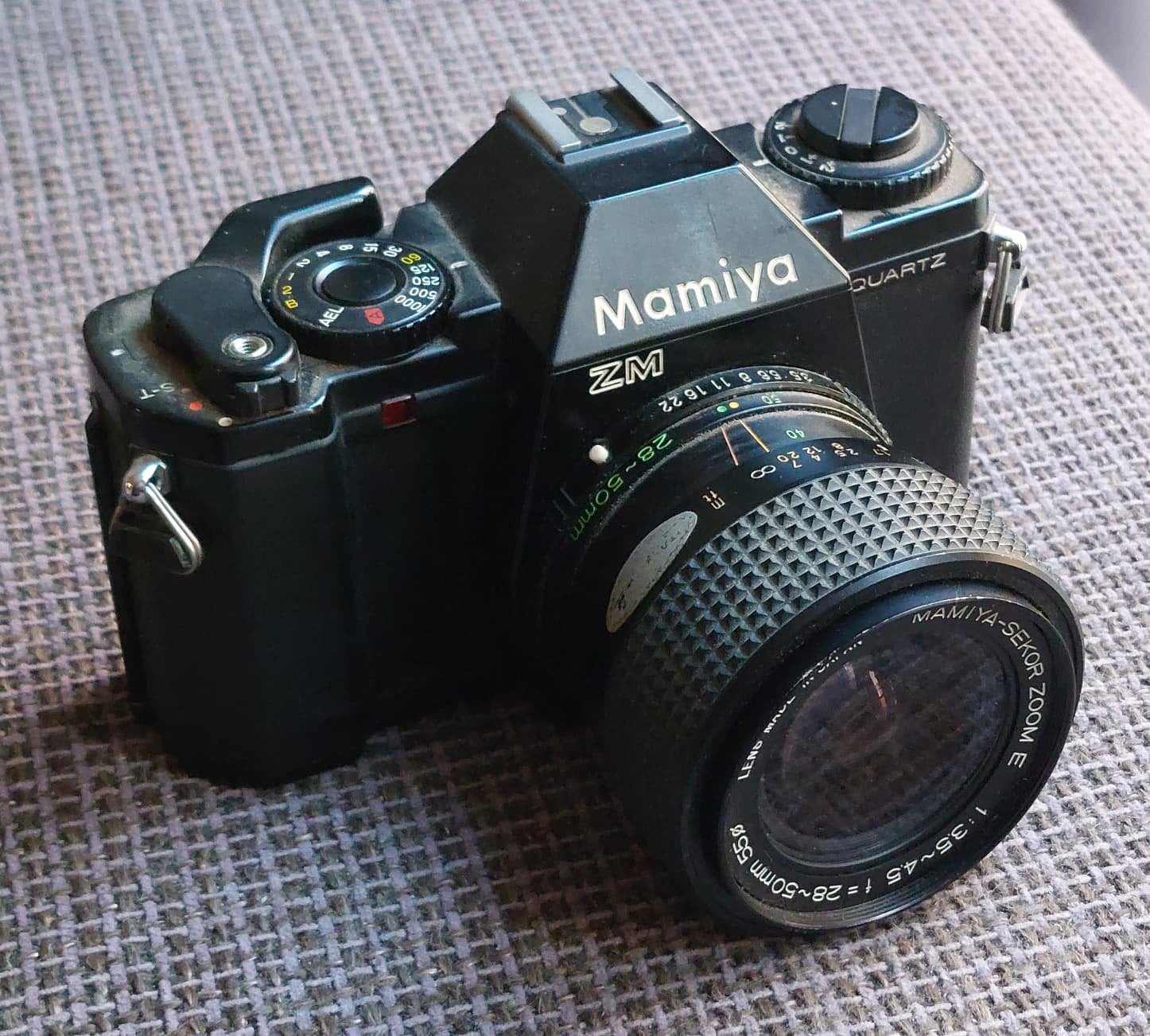 Mamiya ZM Quartz, Ophalen of Verzenden, Zo goed als nieuw, Spiegelreflex, Overige Merken