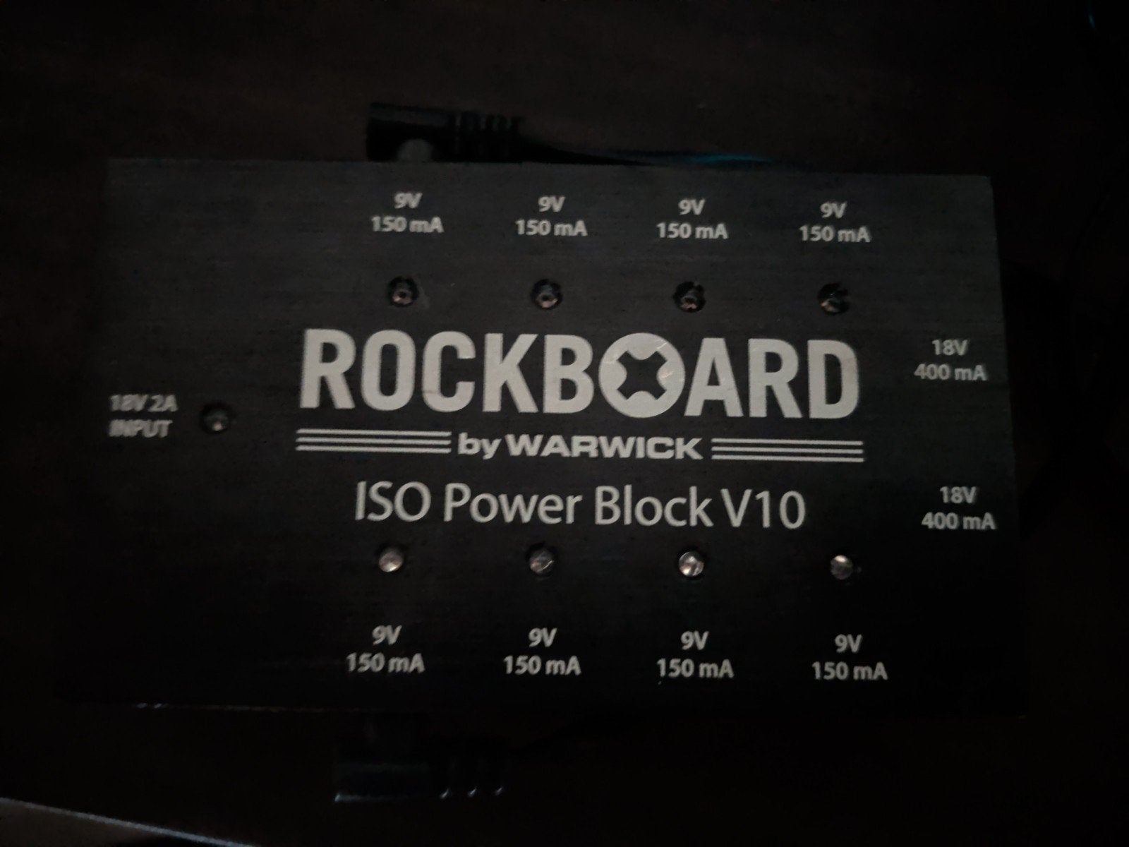 RockBoard ISO Power Block V10 Voeding voor effectpedalen, Ophalen of Verzenden, Gebruikt, Overige typen
