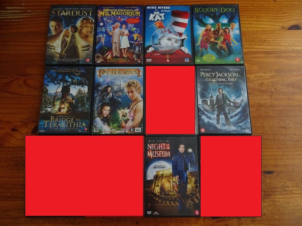 Familie dvds: Stardust + Scooby Doo + Dr. Seuss de Kat, Alle leeftijden, Ophalen of Verzenden, Zo goed als nieuw