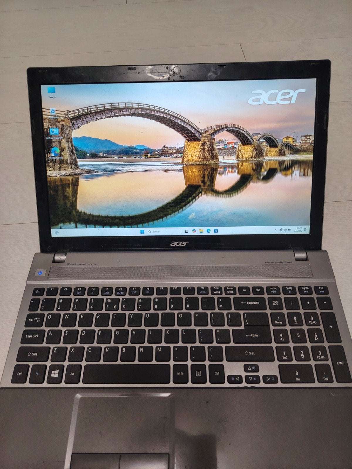 Acer aspire V3 i7 15.6 full HD Nvidia 2gb 256ssd, 2 tot 3 Ghz, 15 inch, Ophalen of Verzenden, Zo goed als nieuw
