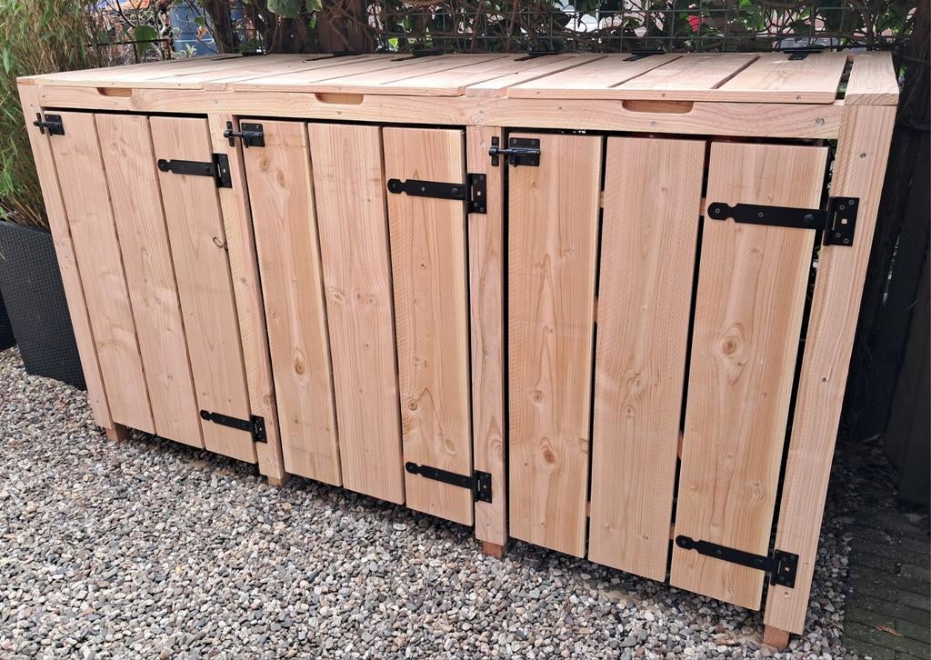Kliko ombouw container ombouw douglas hout *GRATIS MONTAGE*, Ophalen of Verzenden, Nieuw