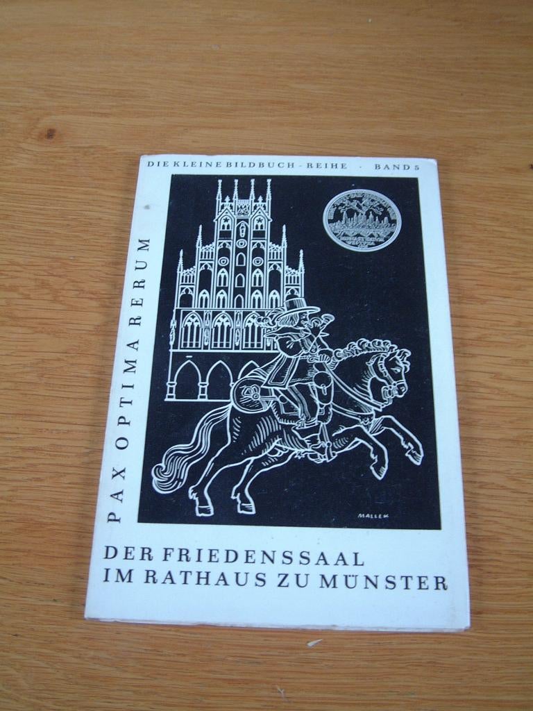 boek der friedenssaal im rathaus zu Munster, Ophalen of Verzenden, Gelezen
