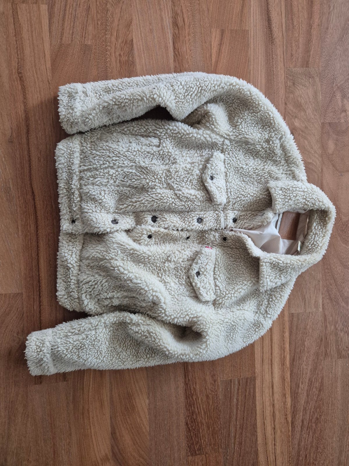 Levi's Sherpa Trucker Jacket Maat S, Levi's, Ophalen of Verzenden, Maat 36 (S), Beige