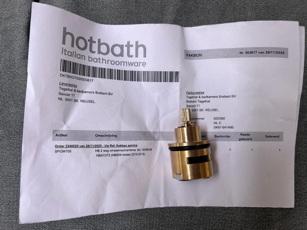 Hotbath onderdeel, Ophalen, Nieuw, Douche