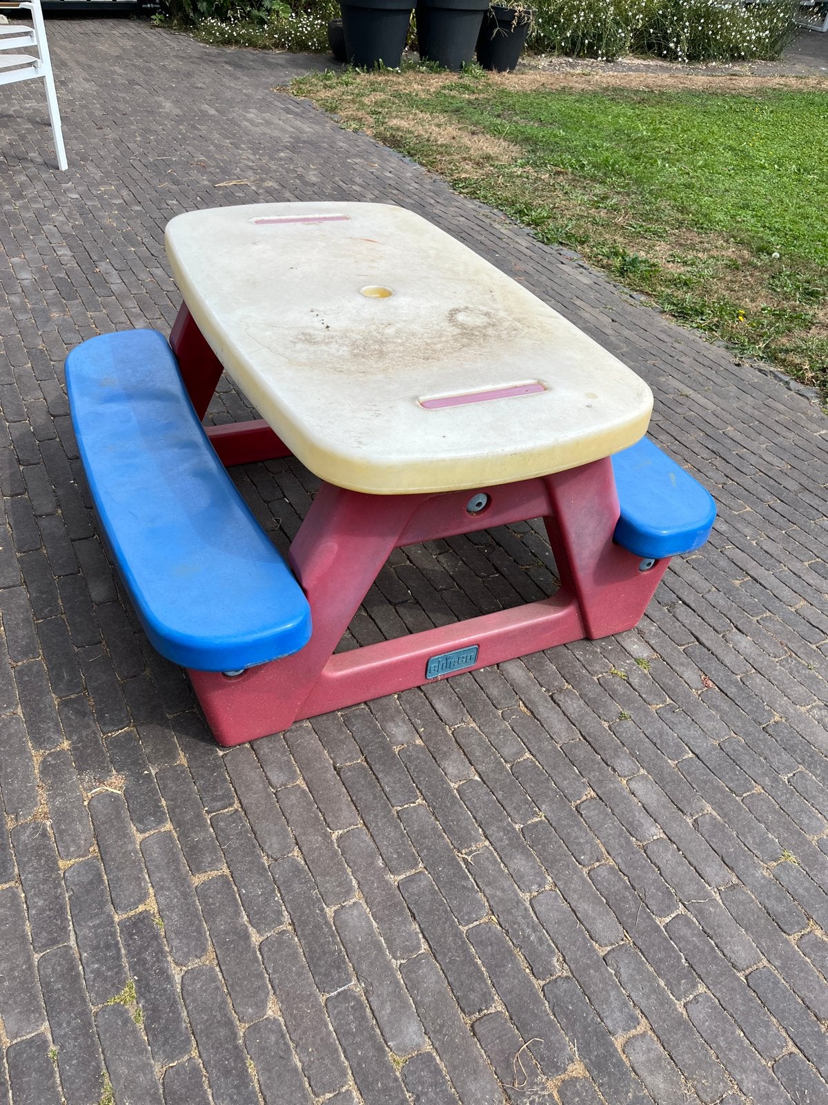 Chicco kinder picknicktafel - Super stevige set, Ophalen, Gebruikt, Overige typen