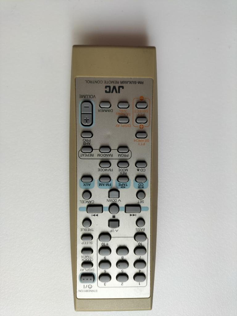JVC RM-SUXJ50R Afstandsbediening voor Microcomponenten, Ophalen of Verzenden