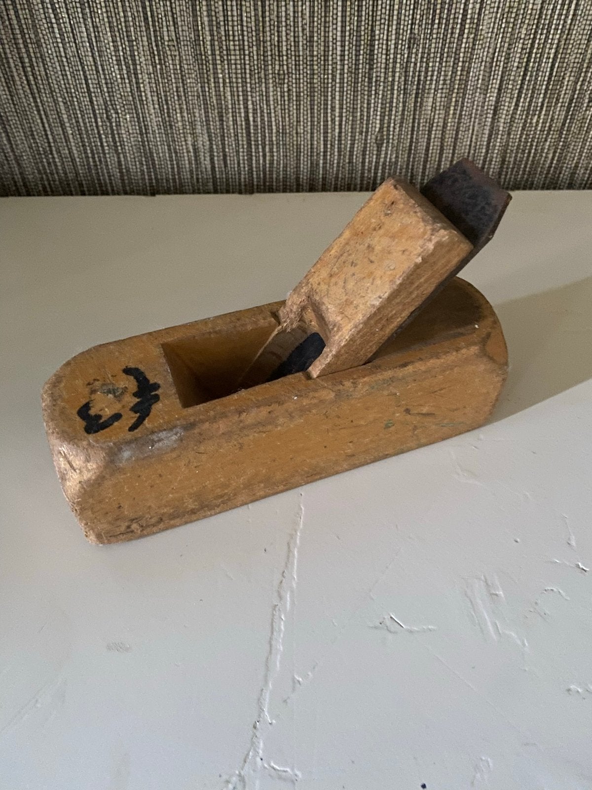 Vintage houten schaaf - Handgereedschap, Ophalen of Verzenden