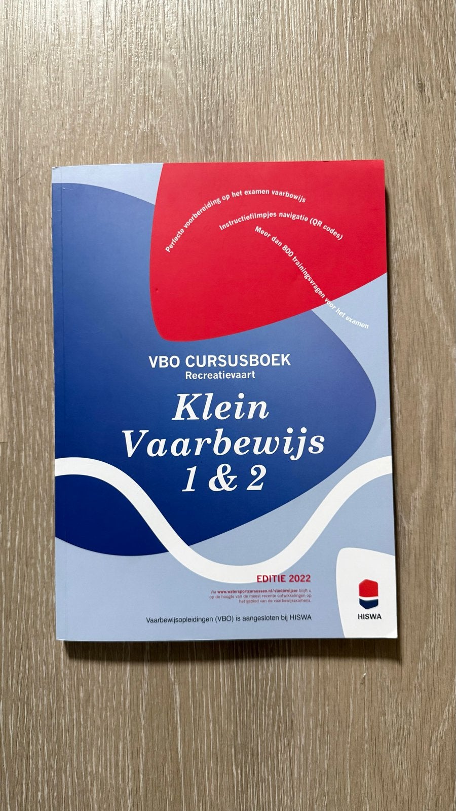 VBO Cursusboek Klein Vaarbewijs 1 & 2 - Editie 2022, Ophalen of Verzenden, Zo goed als nieuw, Overige niveaus