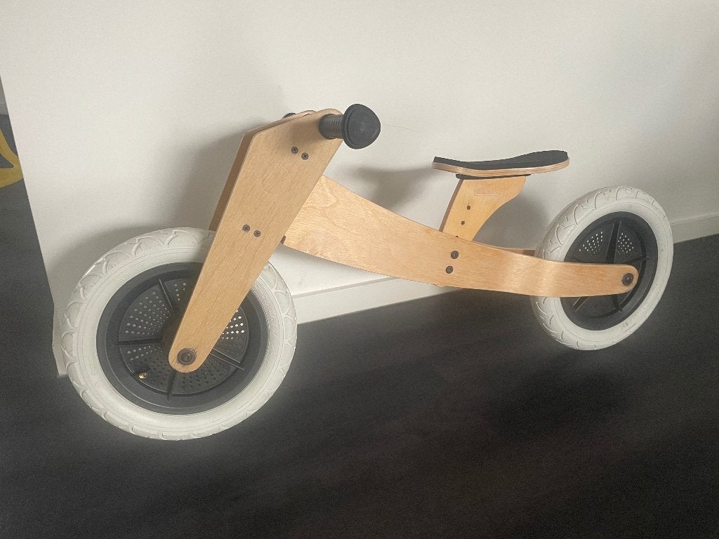Wishbone houten loopfiets, Ophalen, Gebruikt, Loopfiets