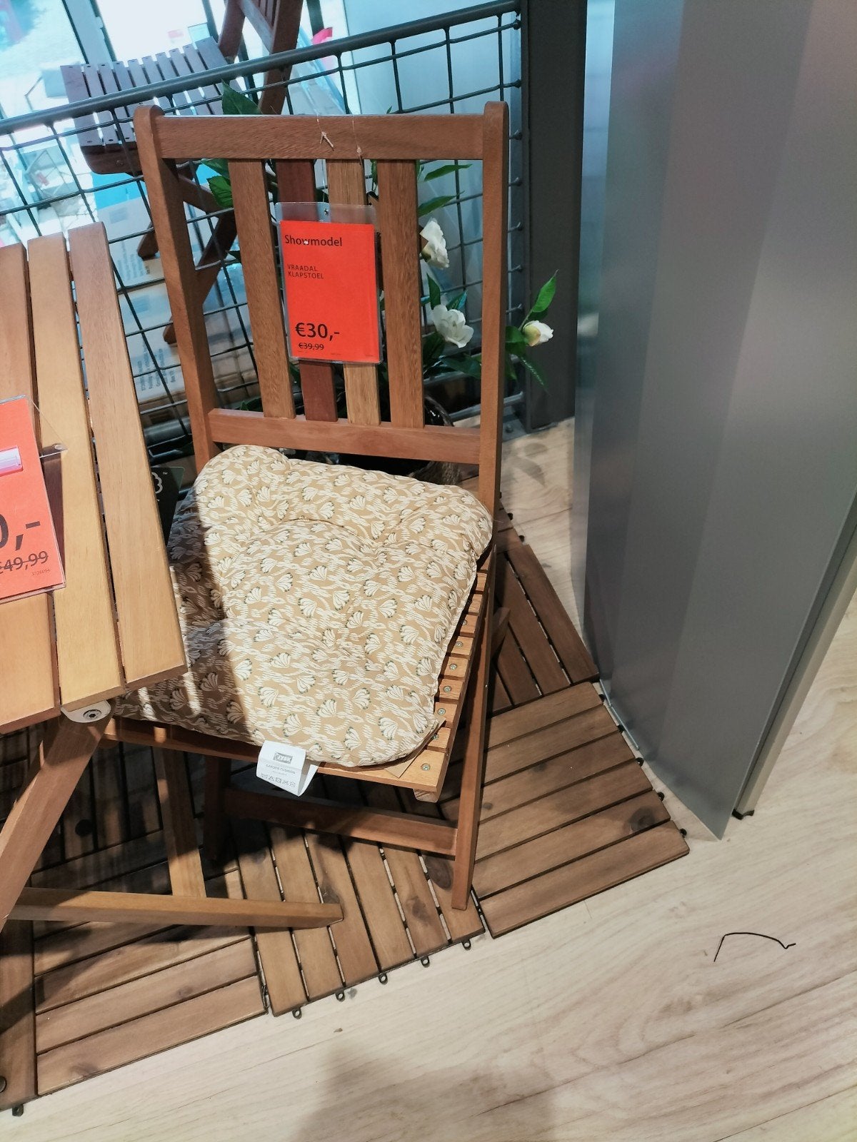TUINSTOEL VRAADAL, Ophalen, Nieuw