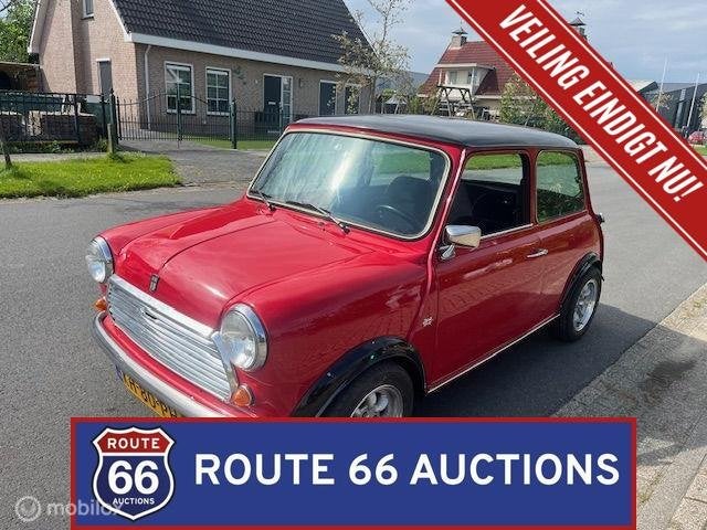 Austin Mini 1000 | 1983 | Route 66 Auctions, Auto's, Austin, Overige carrosserieën, Zwart, Bedrijf