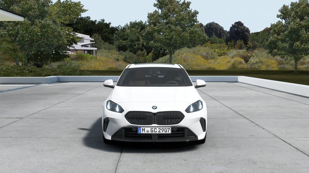 BMW 1 Serie 120 M Sport Automaat / Panoramadak / Sportstoele, Auto's, LED verlichting, 156 pk, Leder en Stof, Wit