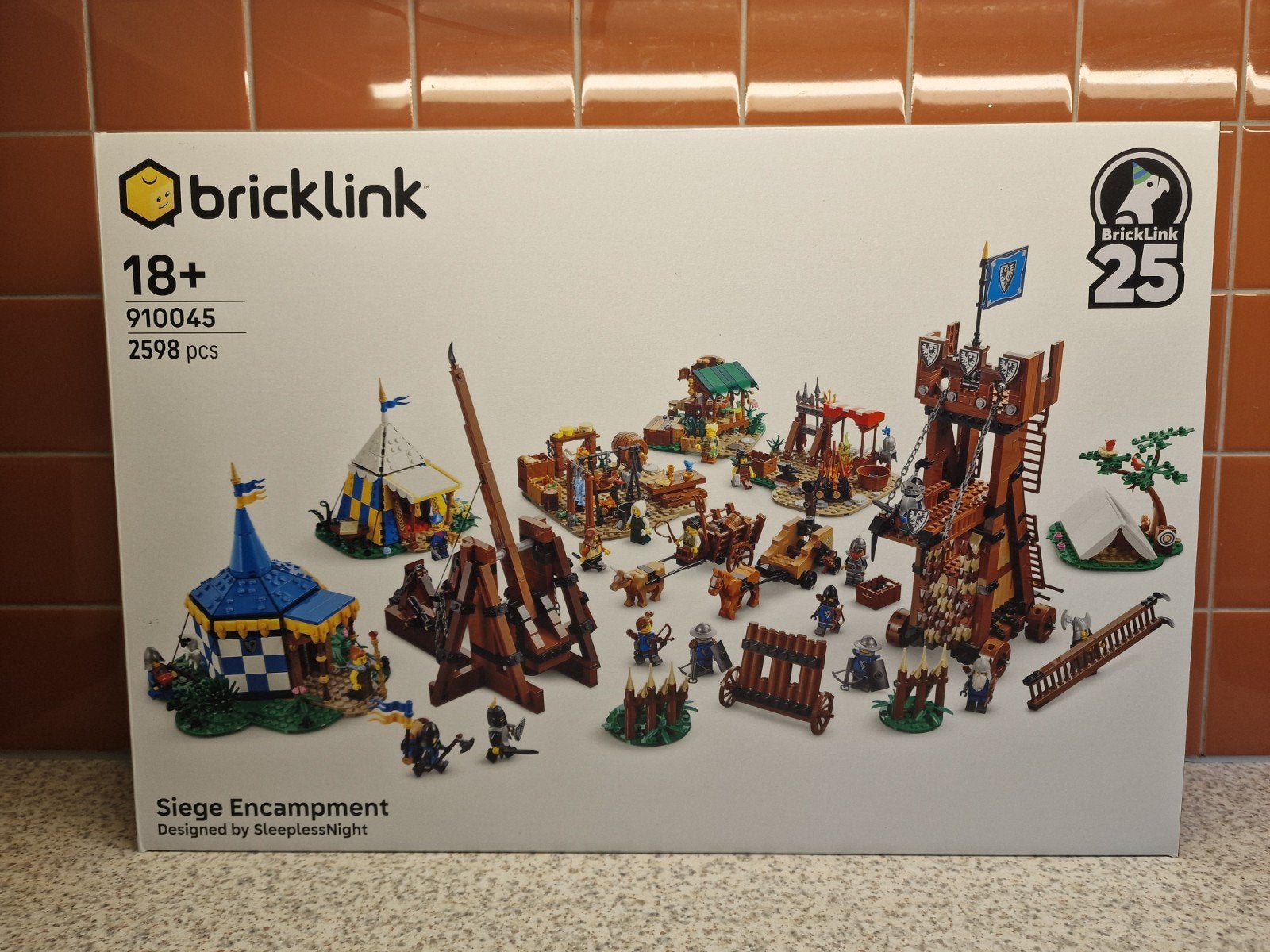 Lego Bricklink Siege Encampment 910045, Lego, Nieuw, Ophalen of Verzenden, Compleet