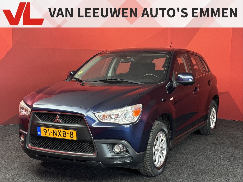 Mitsubishi ASX 1.6 Intro Edition ClearTec | Airco | Trekhaak, Auto's, Mitsubishi, Voorwielaandrijving, Euro 5, Stof, Gebruikt