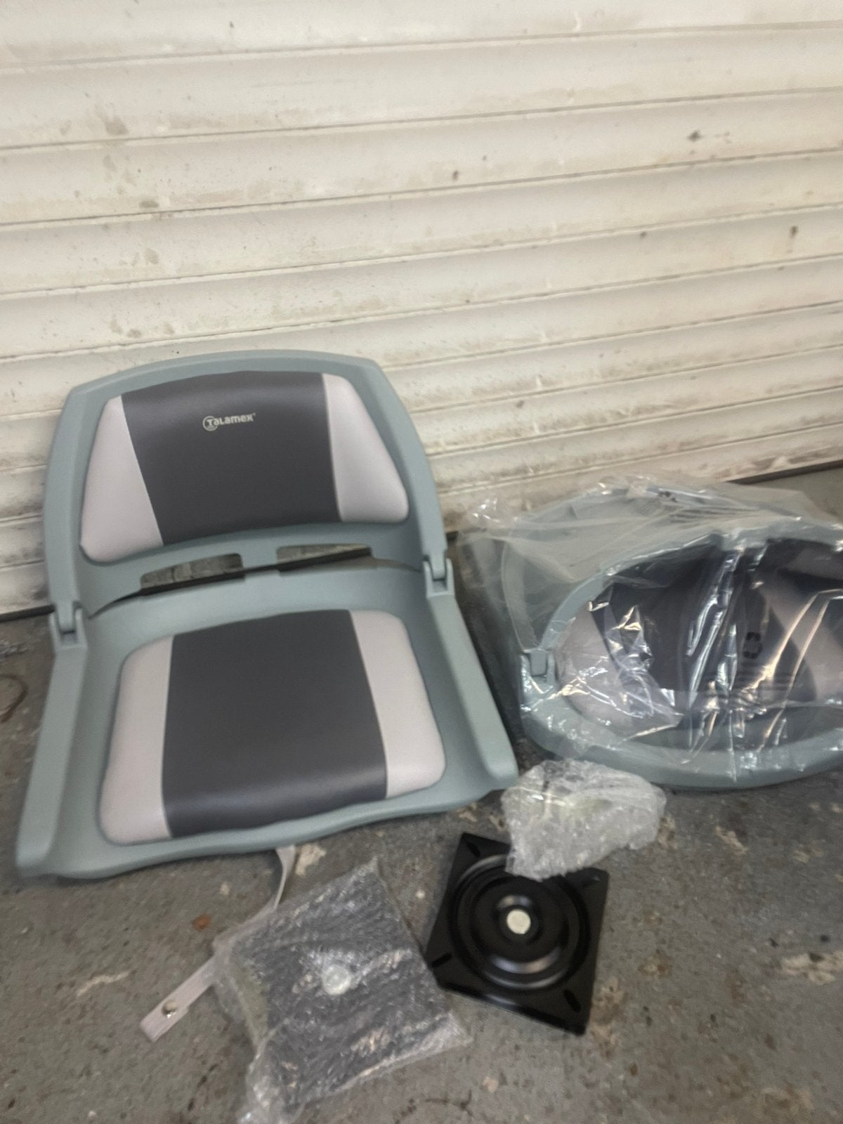 Talamex bootstoelen NIEUW met draai onderstel, Ophalen of Verzenden, Zo goed als nieuw, Zeilboot of Motorboot
