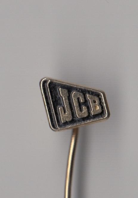 JCB Loaders Logo speldje, Gebruikt, Niet vindbaar, Niet vindbaar, Speldje of Pin
