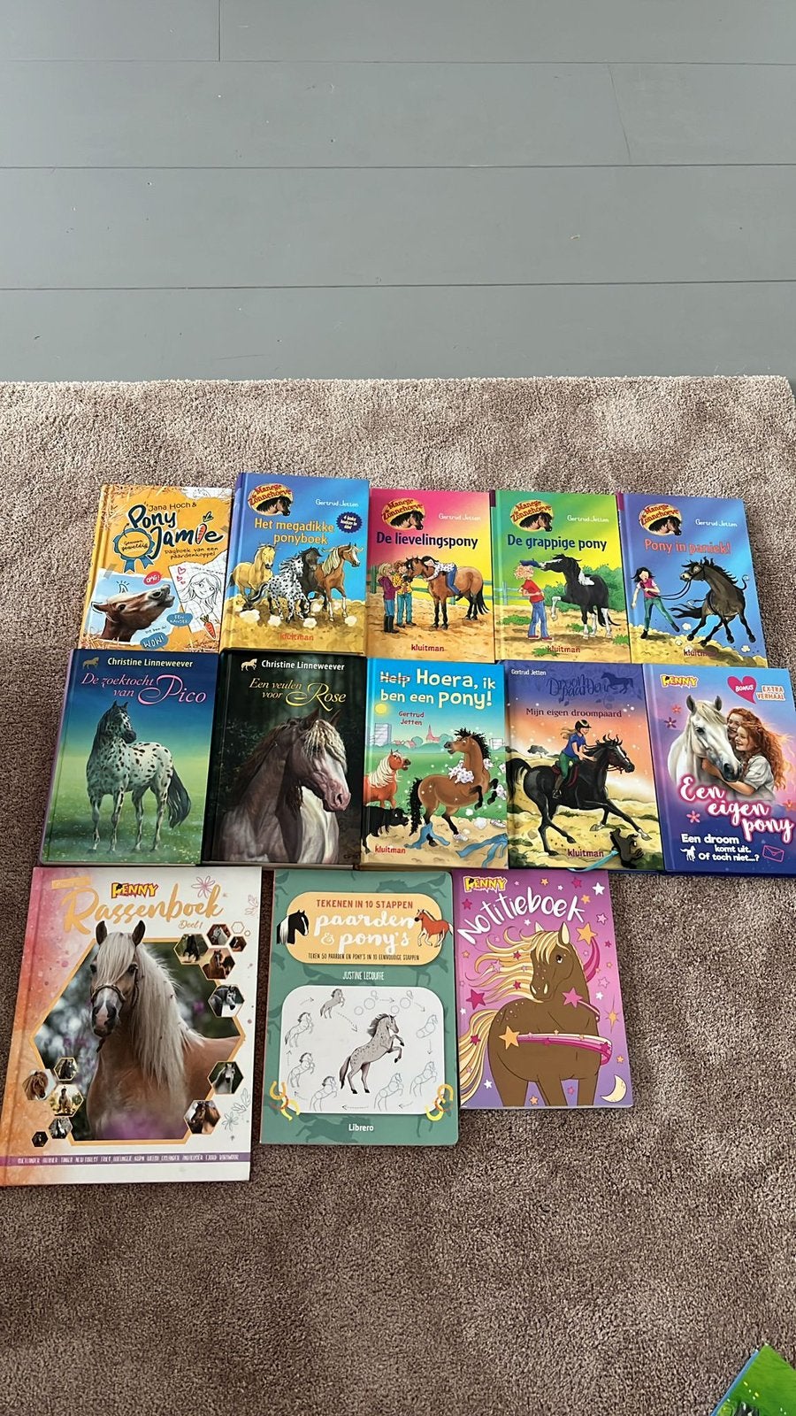 Paardenboeken, Ophalen, Zo goed als nieuw