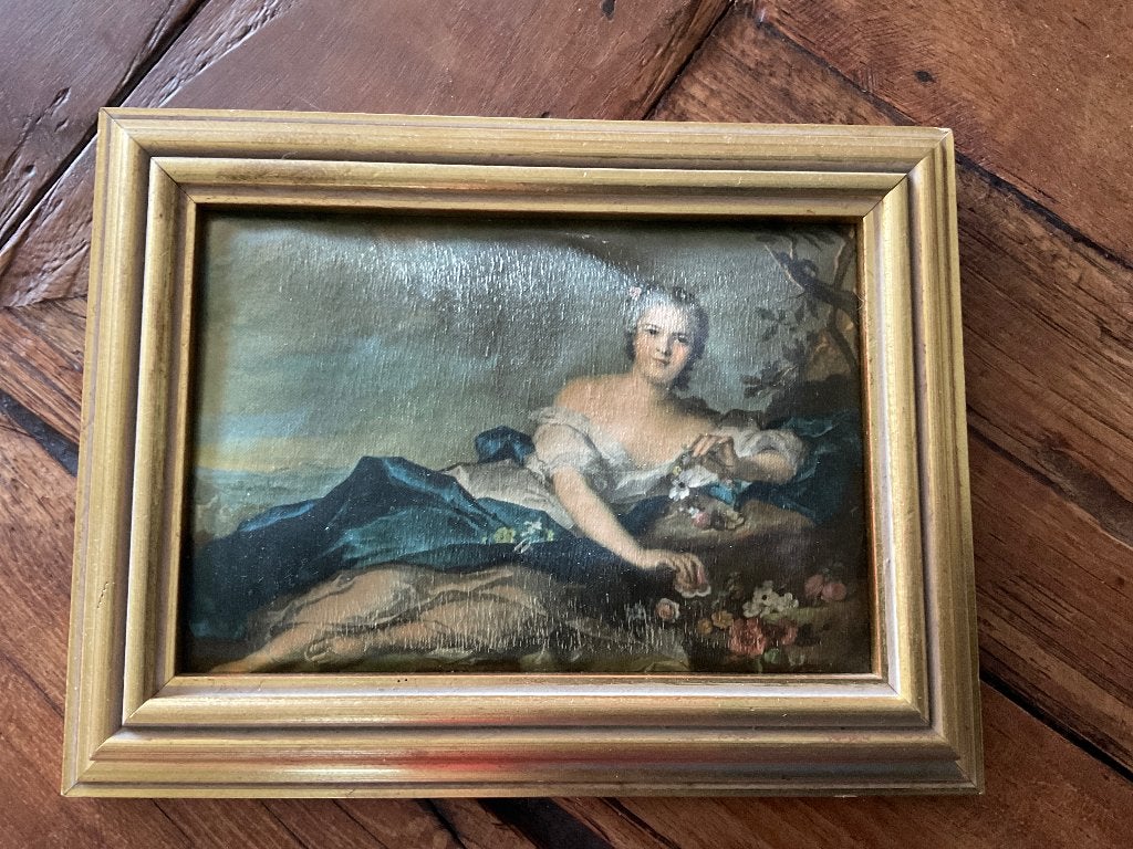 Schilderijtjes, Antiek en Kunst, Kunst | Schilderijen | Klassiek, Ophalen of Verzenden, Olieverf, Portret of Personen, Doek