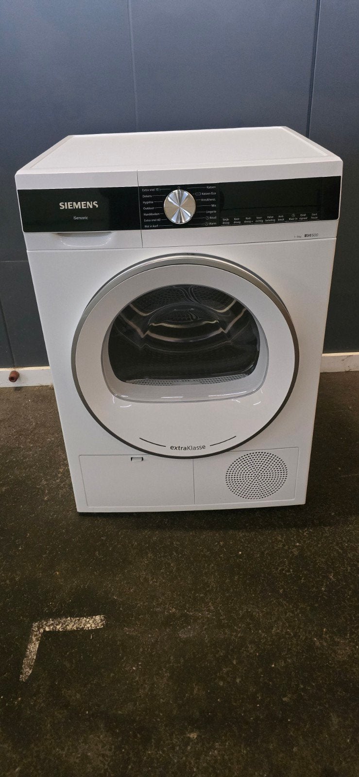 Foto 4 van Siemens iQ500 Extraklasse Warmtepompdroger 8kg A+++