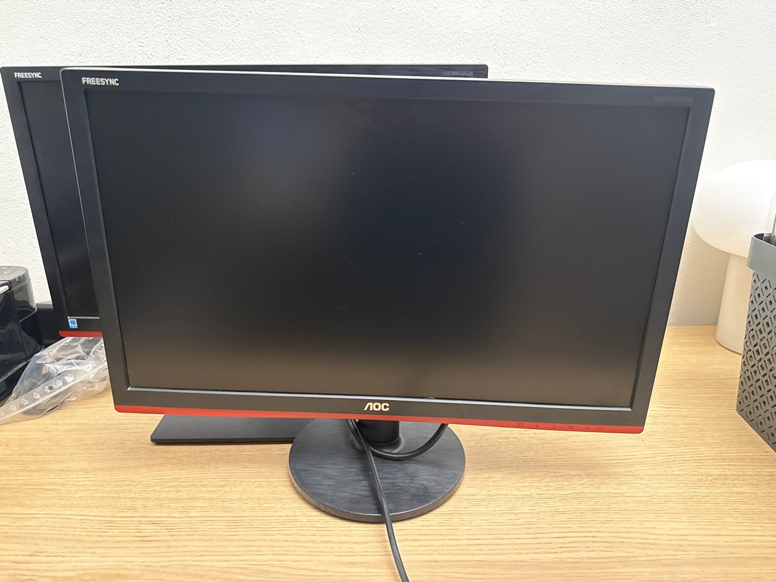 AOC G2260VWQ6 21.5 inch Full HD Gaming Monitor, Computers en Software, Gebruikt, Kantelbaar, Full HD, 1 tot 2 ms