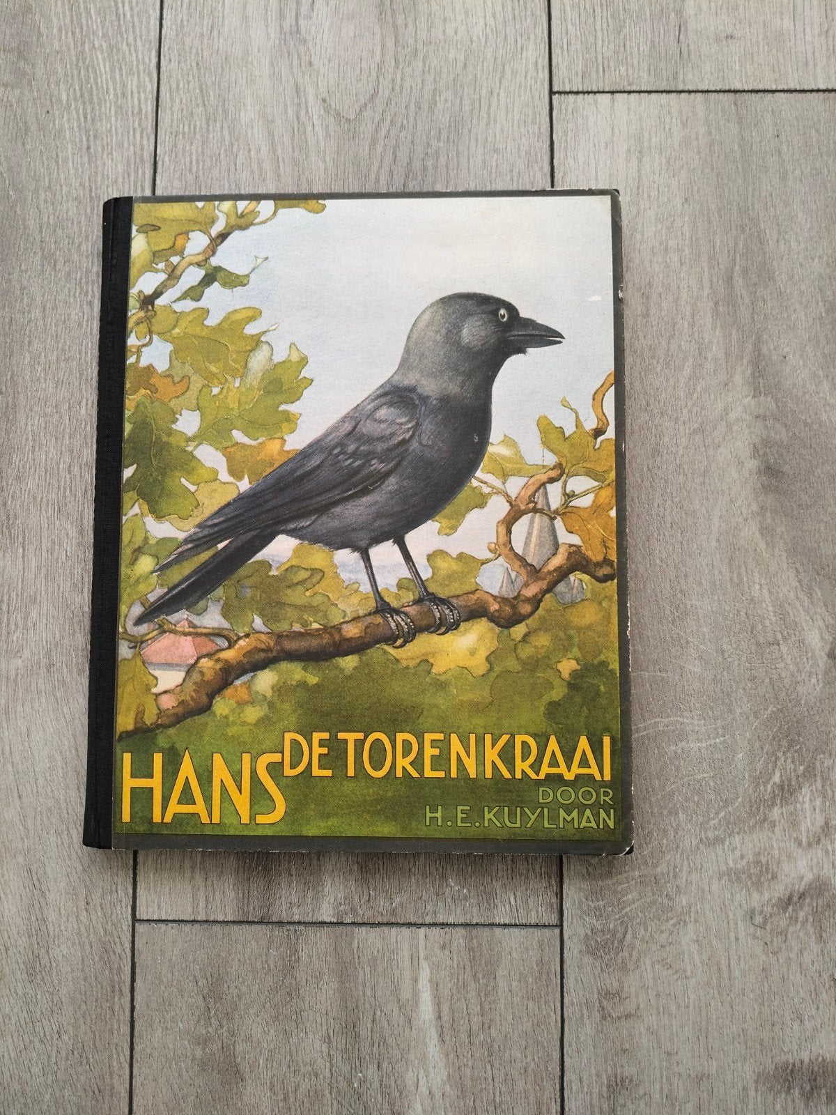 Verkade Album Hans De Torenkraai 1935 - HE Kuylman, Verzenden, Gelezen, Plaatjesalbum