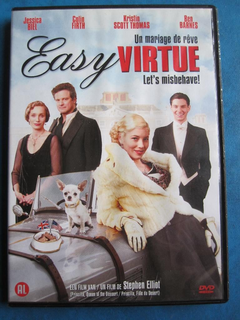 Easy Virtue (2008), Alle leeftijden, Ophalen of Verzenden, Zo goed als nieuw, Romantische komedie