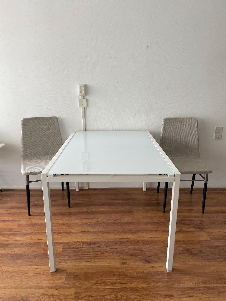 Eettafel, Huis en Inrichting, Ophalen, 100 tot 150 cm, 50 tot 100 cm, Zo goed als nieuw