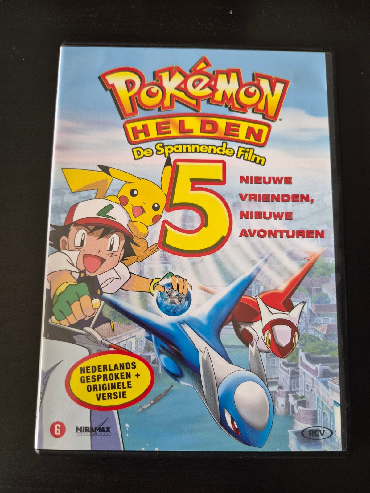 pokemon 5, Helden nieuwe vrienden nieuwe avonturen, Cd's en Dvd's, Tekenfilm, Ophalen of Verzenden, Zo goed als nieuw, Alle leeftijden