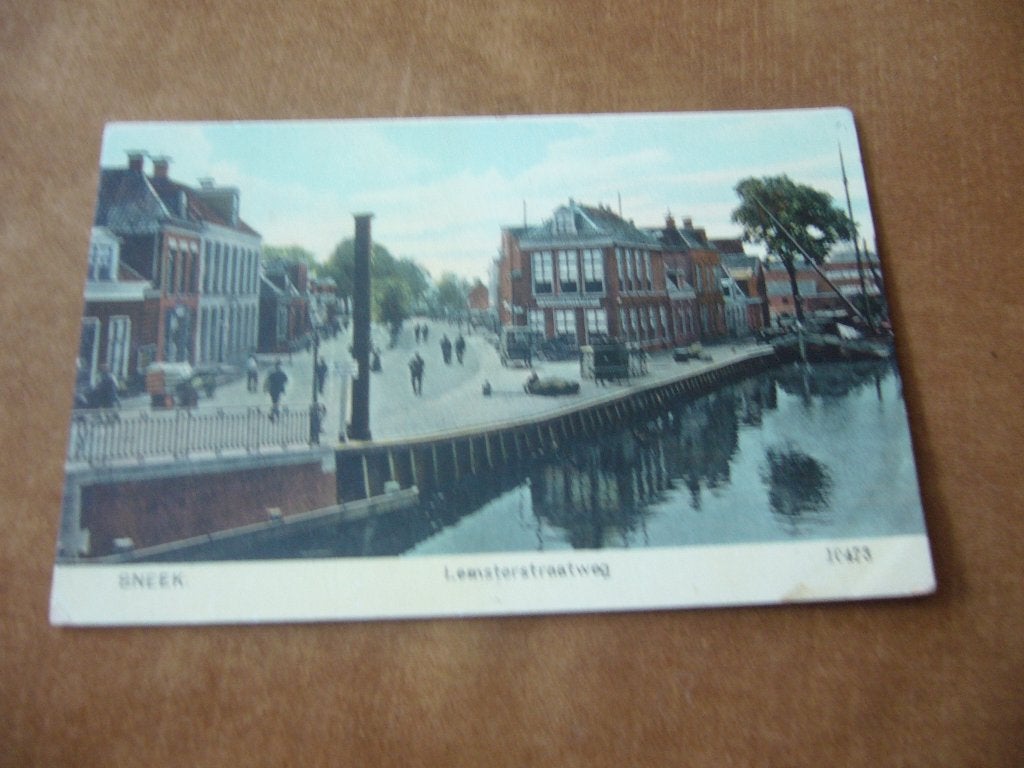 SNEEK  =  LEMSTERSTRAATWEG    BRIEFKAART, Ophalen of Verzenden, Voor 1920, Ongelopen, Friesland