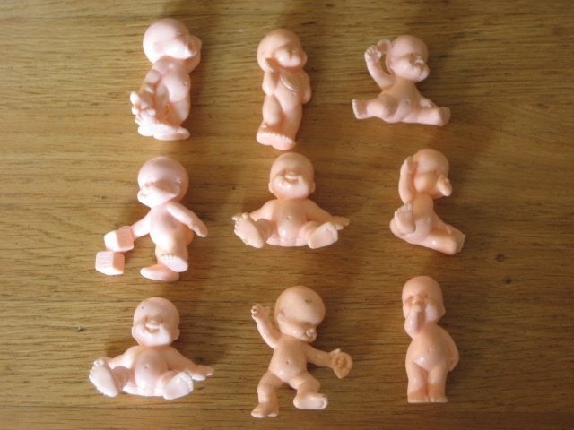 Baby popjes Sneeuwwitje Smurfen Sesam Kabouter Plop taart, Verzamelen, Poppetjes en Figuurtjes, Ophalen of Verzenden, Zo goed als nieuw