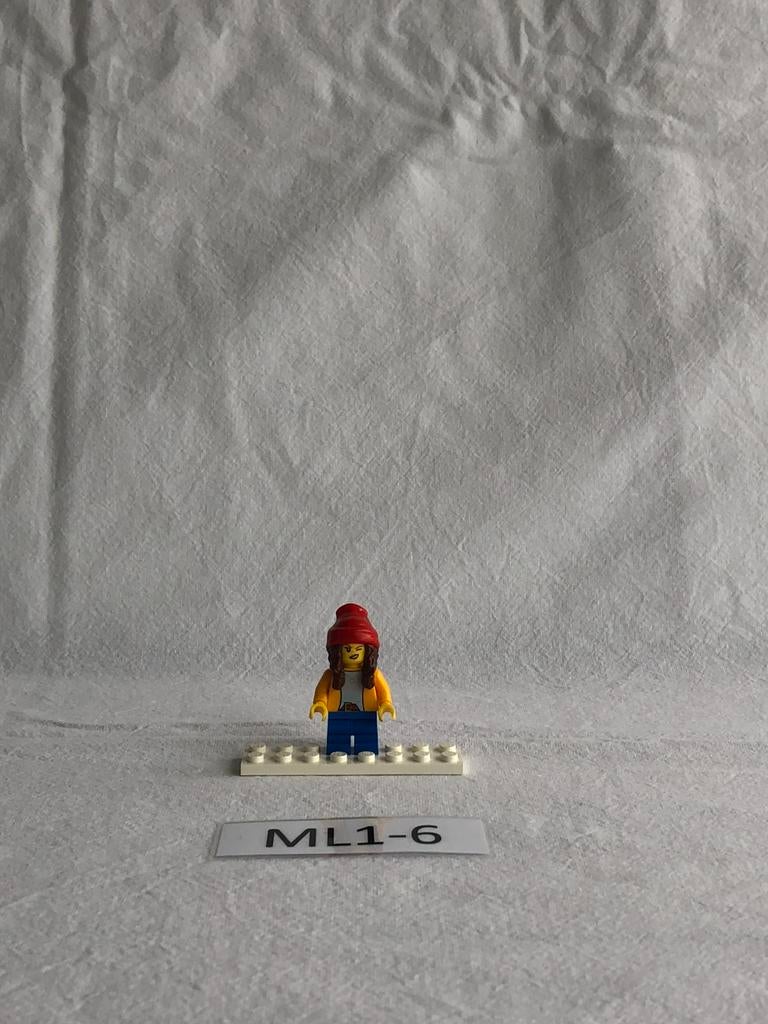 Lego City minifiguur cty1235 - Girl / meisje - ML1-6, Lego, Lego, Ophalen of Verzenden, Zo goed als nieuw