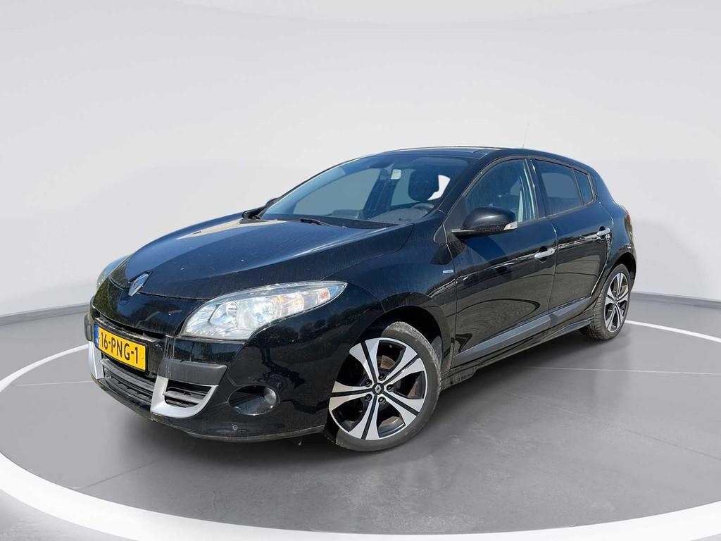 Renault Mégane 1.4 TCe Bose 2011 | 16-PNG-1*, Auto's, Renault, Euro 5, Gebruikt, 4 cilinders, Zwart