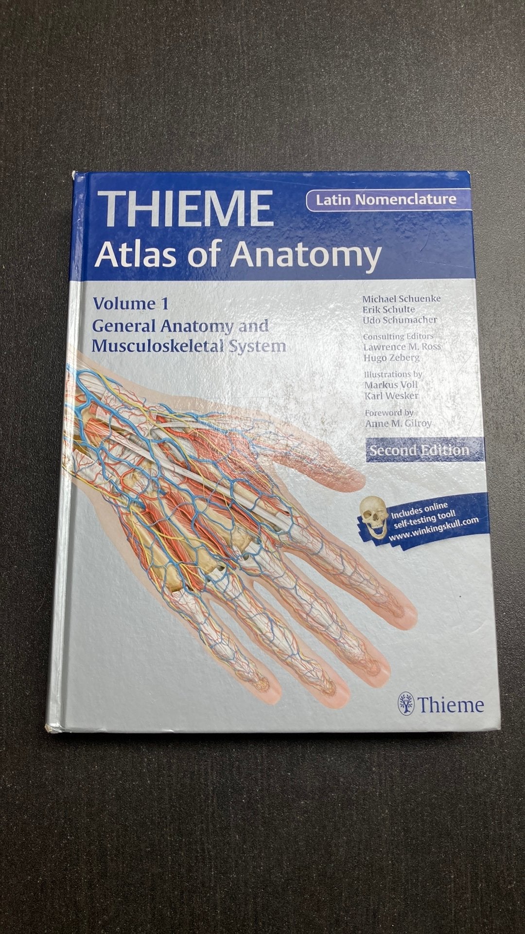 Thieme Atlas of anatomy, Ophalen of Verzenden, Beta, Zo goed als nieuw, WO
