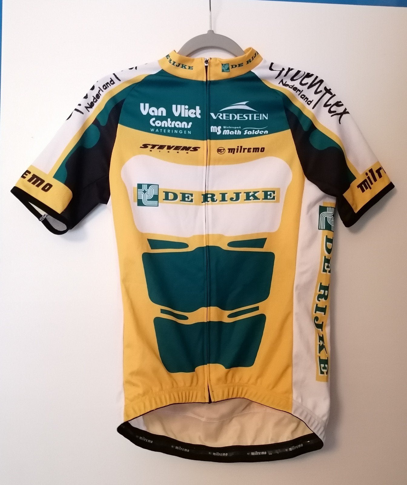 de Rijke cycling teamkit van milremo maat S, S, Kinderen, Zo goed als nieuw, Bovenkleding
