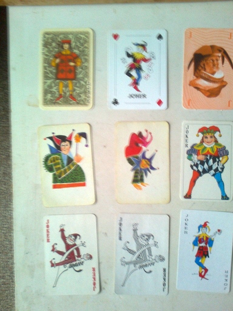 9 jokers R 17 v verzenden €1,50, Verzamelen, Ophalen of Verzenden, Zo goed als nieuw, Joker(s)