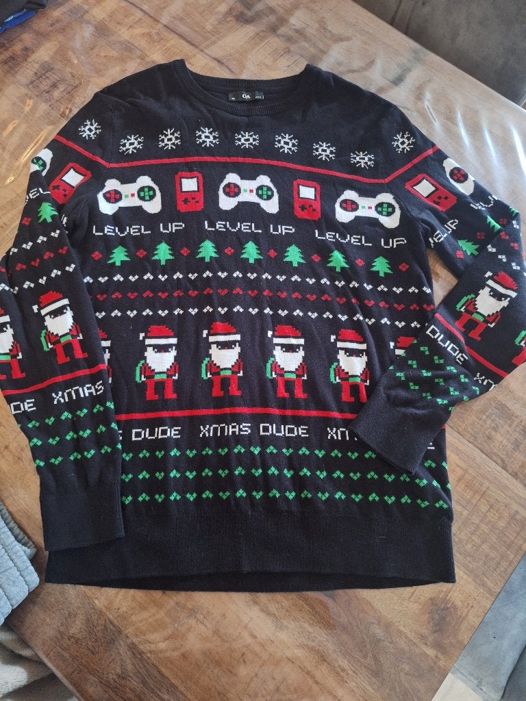 Kerst trui c&a 182 cm (maat s/m), Diversen, Ophalen of Verzenden, Zo goed als nieuw