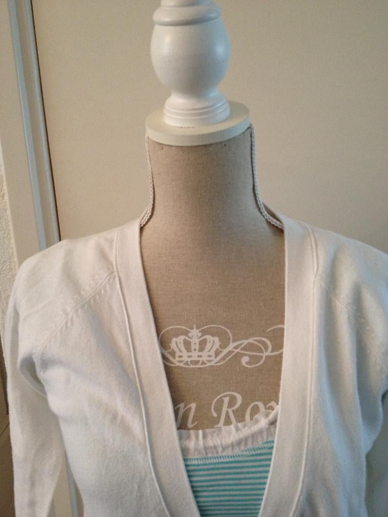 Leuk dames vest Wit ZARA, Maat 42/44 (L), Ophalen of Verzenden, Zo goed als nieuw, Wit