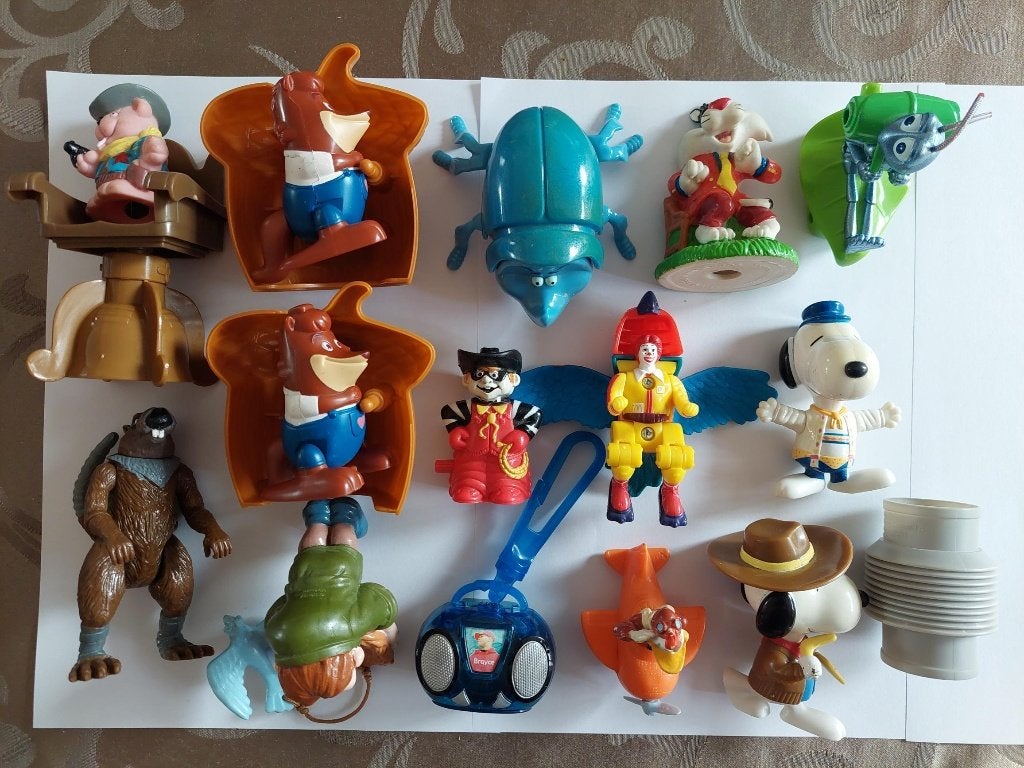 Diverse McDonald's Happy Meal Speeltjes Collectie, Verzamelen, Poppetjes en Figuurtjes, Ophalen of Verzenden, Gebruikt