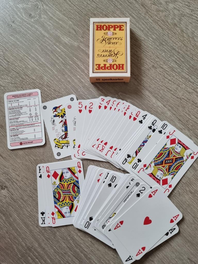 Hoppe Jenevers Vieux speelkaarten, Nieuw (MM6), Ophalen of Verzenden, Nieuw, Speelkaart(en)
