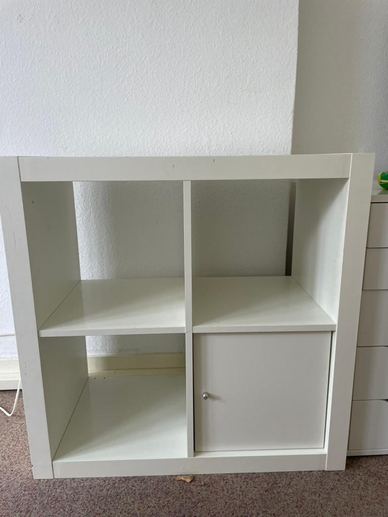 Ikea vier vakken kast, Huis en Inrichting, Kasten | Overige, Ophalen, Gebruikt