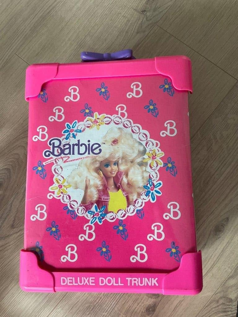 Barbie kledingkast koffer, Ophalen of Verzenden, Barbie