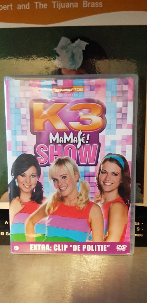 dvd K3 Mamase show (Z225-174), Alle leeftijden, Ophalen of Verzenden, Zo goed als nieuw