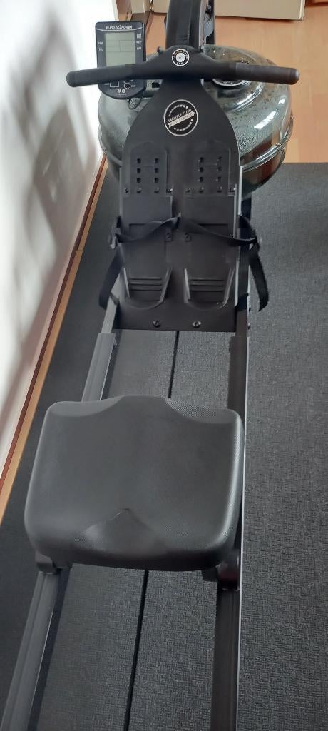 Roeitrainer waterweerstand, Sport en Fitness, Fitnessapparatuur, Ophalen, Benen, Zo goed als nieuw, Metaal